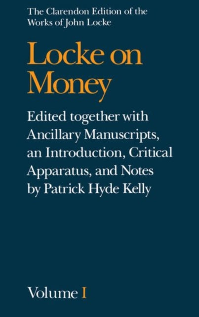 Book cover of: John Locke: Locke on Money