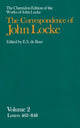 Book cover of: John Locke: Correspondence. By: E. S. De Beer