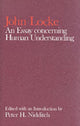 Book cover of: John Locke: An Essay concerning Human Understanding