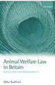 Book cover of: Animal Welfare Law in Britain