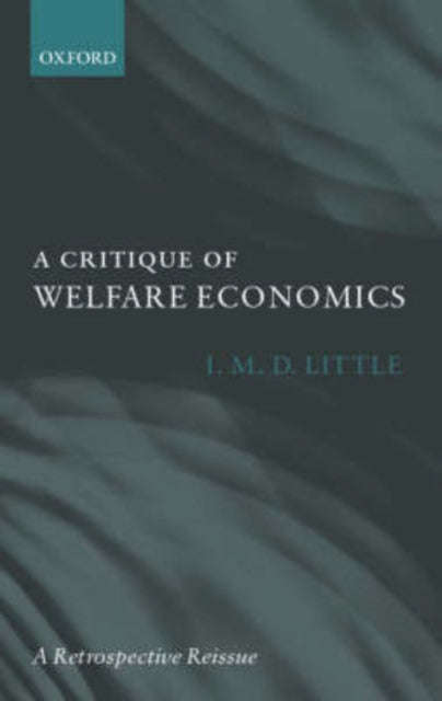Book cover of: Critique of Welfare Economics