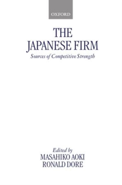 Book cover of: Japanese Firm