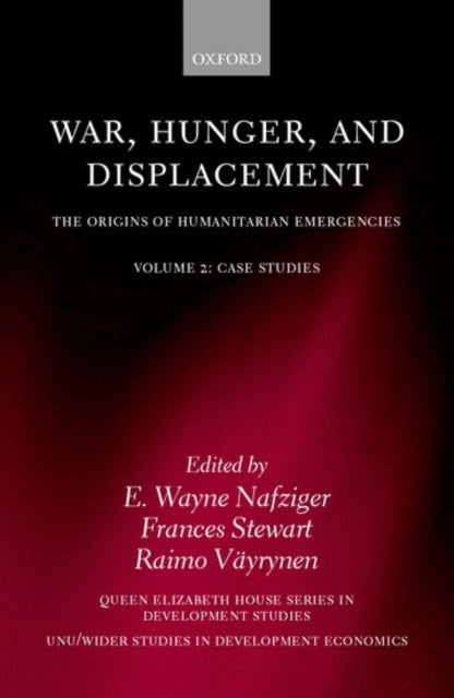 Book cover of: War, Hunger, and Displacement: Volume 2