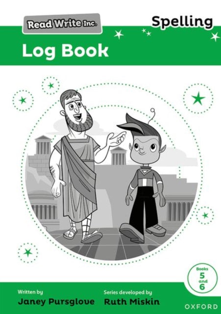 Book cover of: Read Write Inc. Spelling: Read Write Inc. Spelling: Log Book 5-6 (Pack of 5). By: Ruth Miskin
