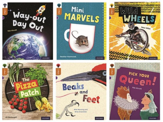 Book cover of: Oxford Reading Tree inFact: Level 8: Mixed Pack of 6. By: Nikki Gamble