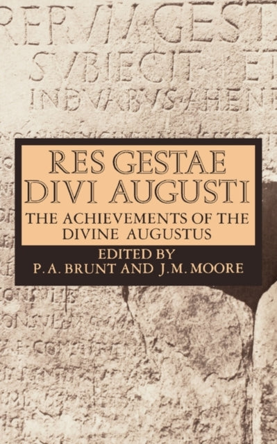 Book cover of: Res Gestae Divi Augusti. By: Augustus