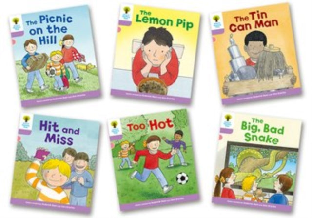 Book cover of: Oxford Reading Tree Biff, Chip and Kipper Stories Decode and Develop: Level 1+: Level 1+ More B Decode and Develop Pack of 6