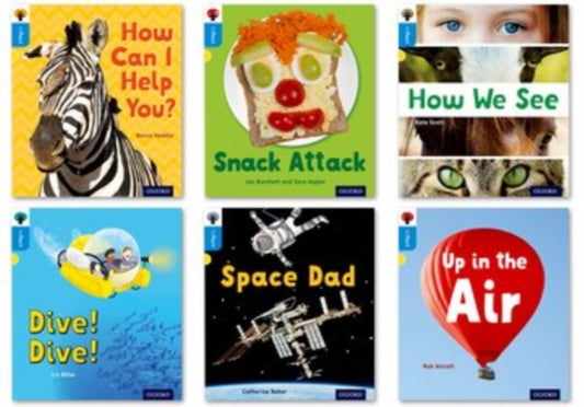 Book cover of: Oxford Reading Tree inFact: Oxford Level 3: Mixed Pack of 6. By: Becca Heddle