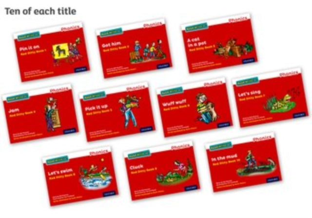 Book cover of: Read Write Inc. Phonics: Red Ditty books (Pack of 100). By: Gill Munton