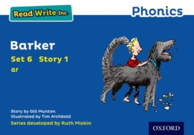 Book cover of: Read Write Inc. Phonics: Barker (Blue Set 6 Storybook 1). By: Gill Munton
