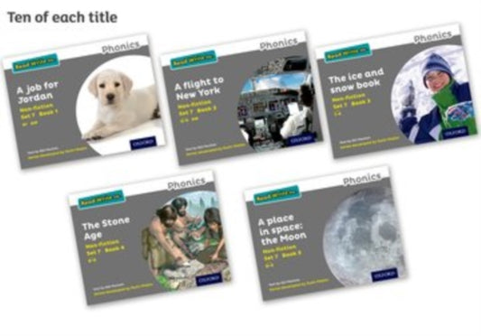 Book cover of: Read Write Inc. Phonics: Grey Set 7 Non-fiction books (Pack of 50). By: Gill Munton