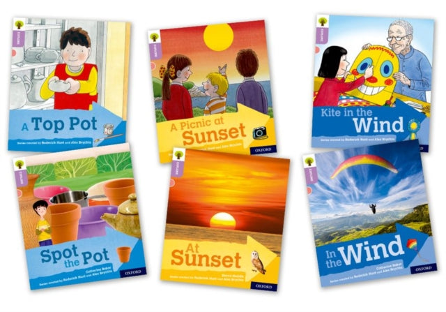 Book cover of: Oxford Reading Tree Explore with Biff, Chip and Kipper: Oxford Level 1+: Mixed Pack of 6. By: Roderick Hunt