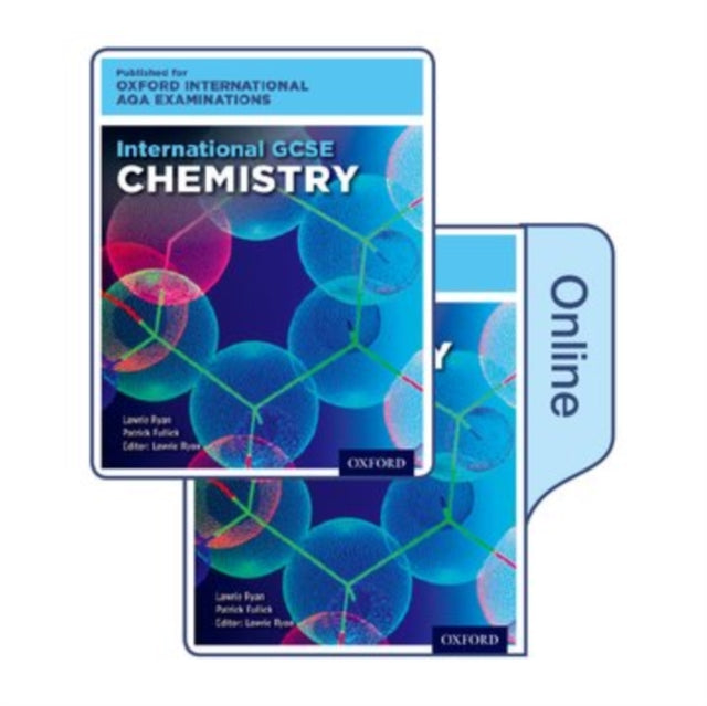 Book cover of: OxfordAQA International GCSE Chemistry (9202). By: Lawrie Ryan