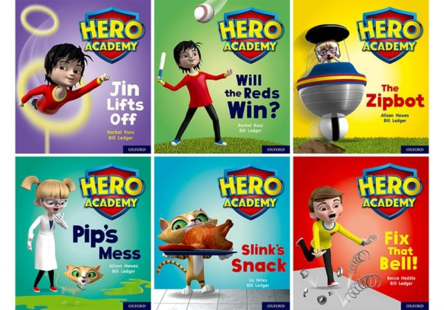Book cover of: Hero Academy: Oxford Level 2, Red Book Band: Class pack. By: Bill Ledger