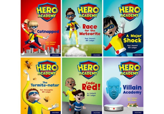 Book cover of: Hero Academy: Oxford Level 12, Lime+ Book Band: Class pack. By: Bill Ledger
