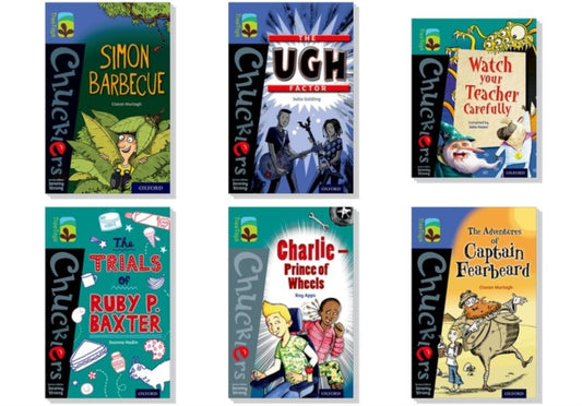 Book cover of: Oxford Reading Tree TreeTops Chucklers: Oxford Levels 16-17: Pack of 6. By: Jeremy Strong