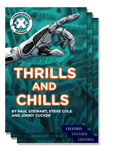 Book cover of: Project X Comprehension Express: Stage 3: Thrills and Chills Pack of 15. By: Jonny Zucker