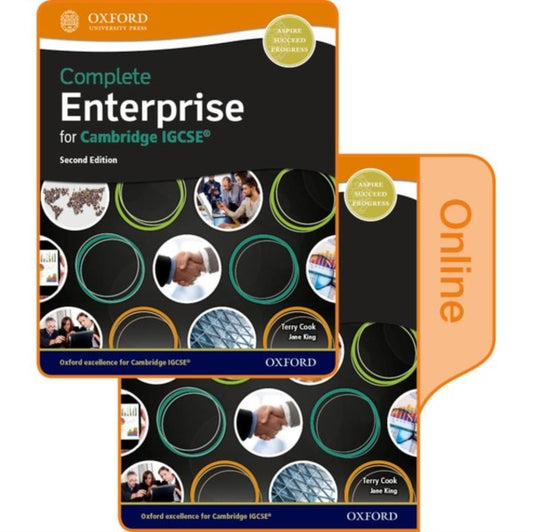Book cover of: Complete Enterprise for Cambridge IGCSE®. By: Terry Cook
