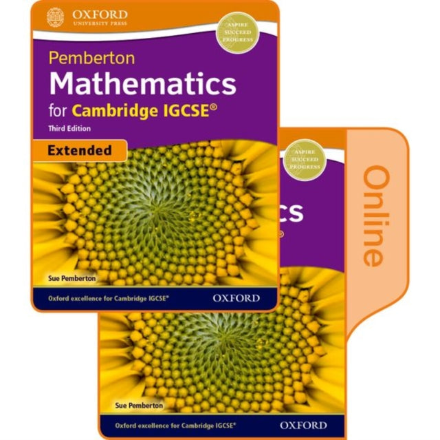 Book cover of: Pemberton Mathematics for Cambridge IGCSE®. By: Sue Pemberton