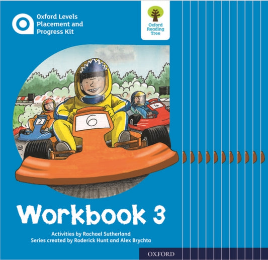 Book cover of: Oxford Levels Placement and Progress Kit: Workbook 3 Class Pack of 12. By: Alex Brychta