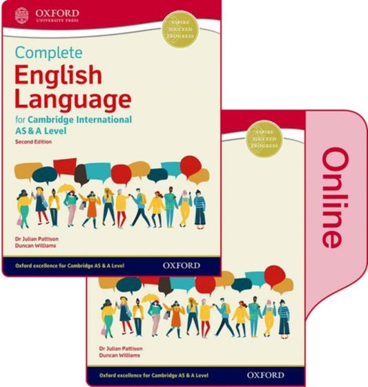 Book cover of: English Language for Cambridge International AS & A Level. By: Julian Pattison