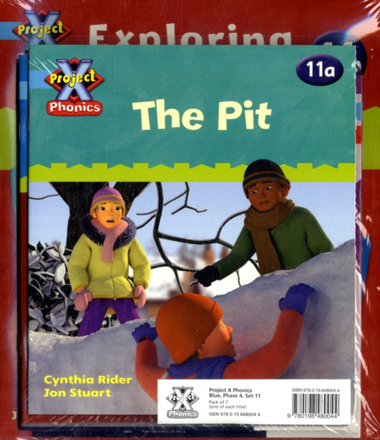 Book cover of: Project X Phonics Blue: Pack of 7. By: Oxford Dictionaries Staff