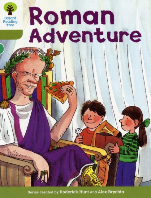 Book cover of: Oxford Reading Tree: Level 7: More Stories A: Roman Adventure. By: Roderick Hunt