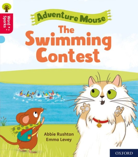 Book cover of: Oxford Reading Tree Word Sparks: Level 4: The Swimming Contest. By: Abbie Rushton