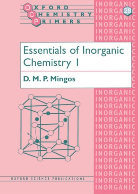 Book cover of: Essentials of Inorganic Chemistry 1