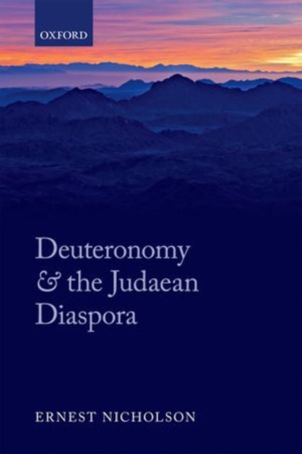 Book cover of: Deuteronomy and the Judaean Diaspora