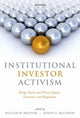 Book cover of: Institutional Investor Activism