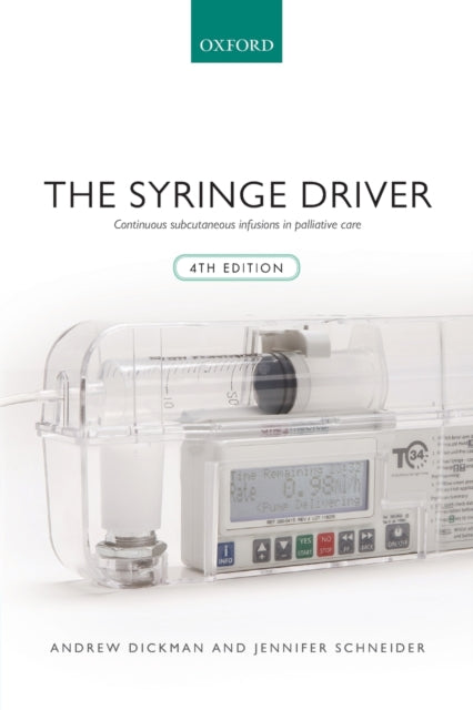Book cover of: Syringe Driver. By: Andrew Dickman