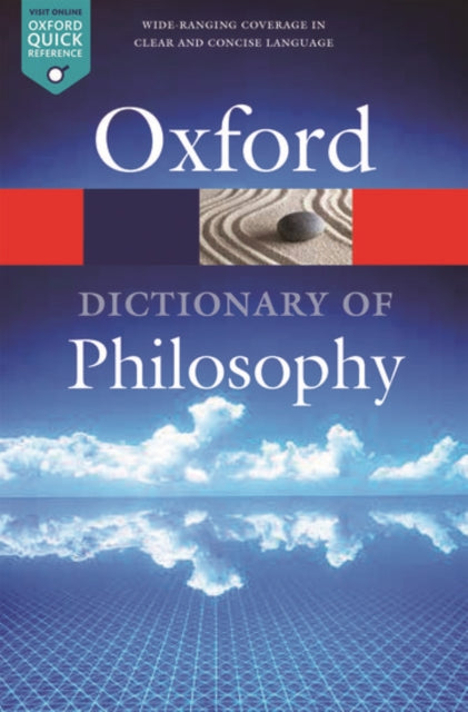 Book cover of: Oxford Dictionary of Philosophy. By: Simon Blackburn