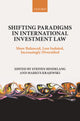Book cover of: Shifting Paradigms in International Investment Law