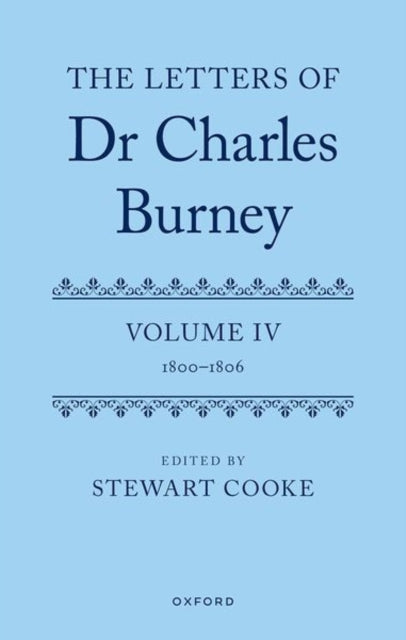 Book cover of: Letters of Dr Charles Burney