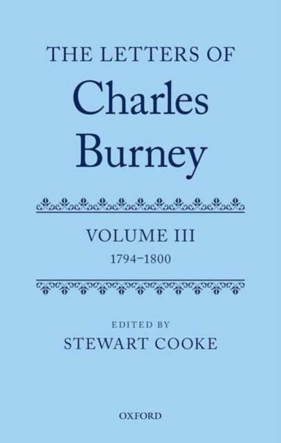 Book cover of: Letters of Dr Charles Burney. By: Charles Burney