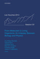 Book cover of: From Molecules to Living Organisms: An Interplay Between Biology and Physics. By: Eva Pebay-Peyroula