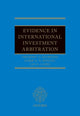 Book cover of: Evidence in International Investment Arbitration. By: Frederic G. Sourgens