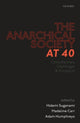 Book cover of: Anarchical Society at 40. By: Hidemi Suganami