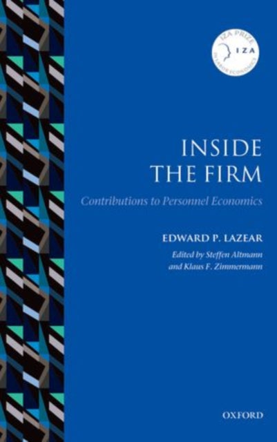 Book cover of: Inside the Firm. By: Edward P. Lazear
