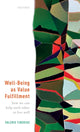 Book cover of: Well-Being as Value Fulfillment. By: Valerie Tiberius