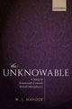 Book cover of: Unknowable. By: W. J. Mander