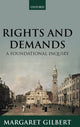 Book cover of: Rights and Demands. By: Margaret Gilbert