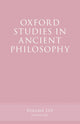 Book cover of: Oxford Studies in Ancient Philosophy, Volume 54
