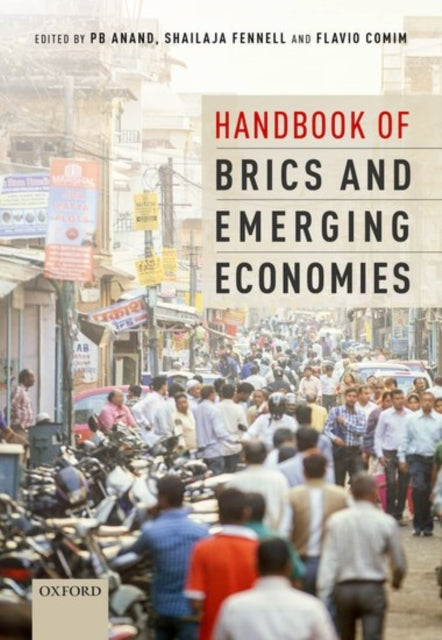 Book cover of: Handbook of BRICS and Emerging Economies. By: P. B. Anand