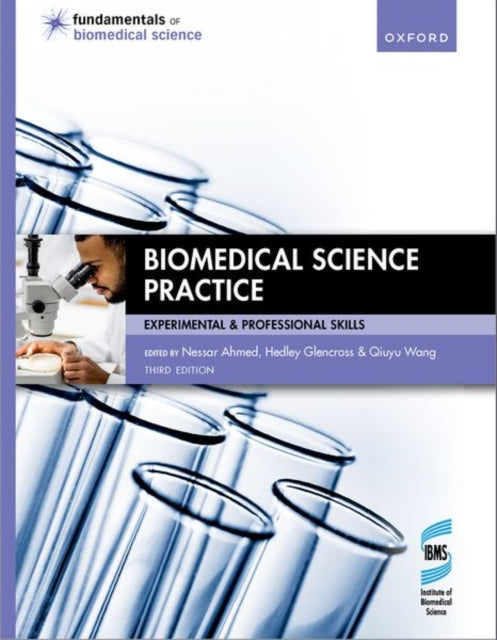Book cover of: Biomedical Science Practice. By: Nessar Ahmed