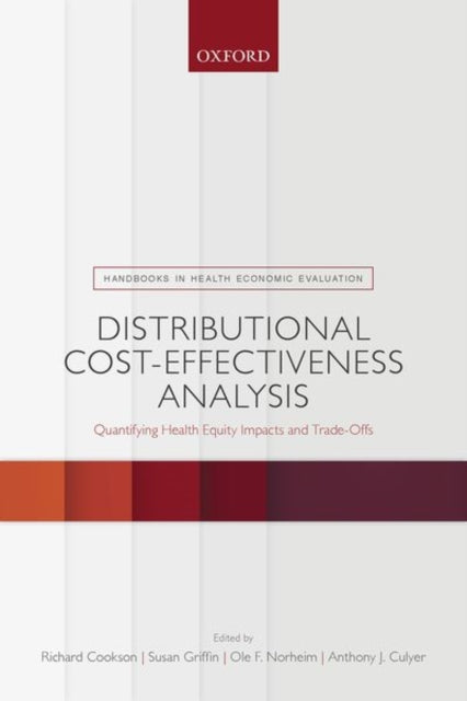 Book cover of: Distributional Cost-Effectiveness Analysis. By: Richard Cookson