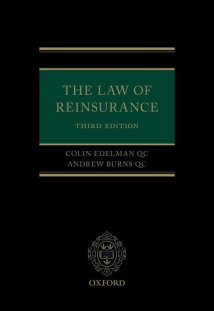 Book cover of: Law of Reinsurance. By: Colin Edelman