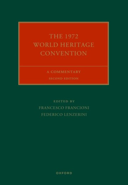 Book cover of: 1972 World Heritage Convention. By: Francesco Francioni