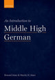 Book cover of: Introduction to Middle High German. By: Howard Jones